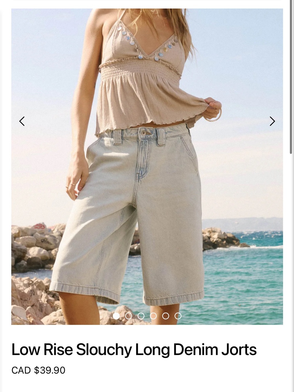 BNWT Ardene Jorts